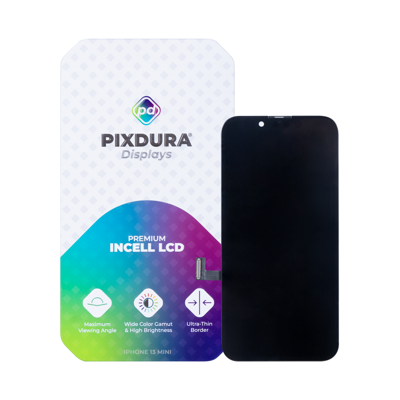 PIXDURA For iPhone 13 Mini Display And Digitizer In-Cell Premium (IC Removable)