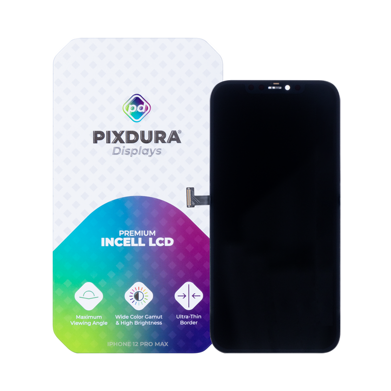 PIXDURA For iPhone 12 Pro Max Display And Digitizer In-Cell Premium (IC Removable)