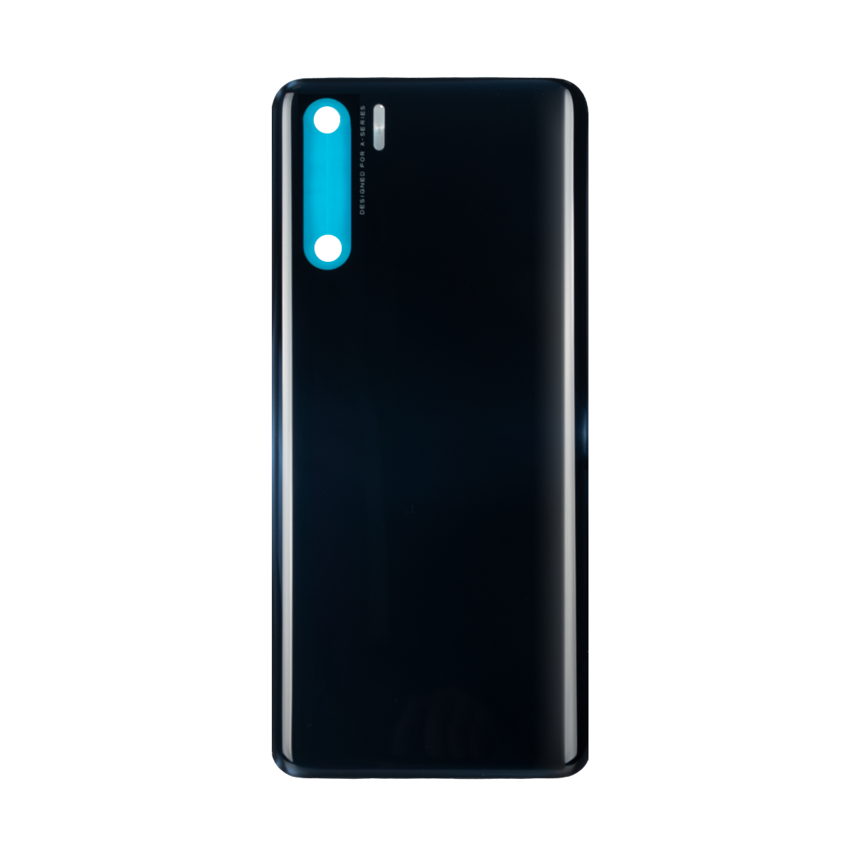 Oppo A91 Back Cover Without Lens Lightening Black Original