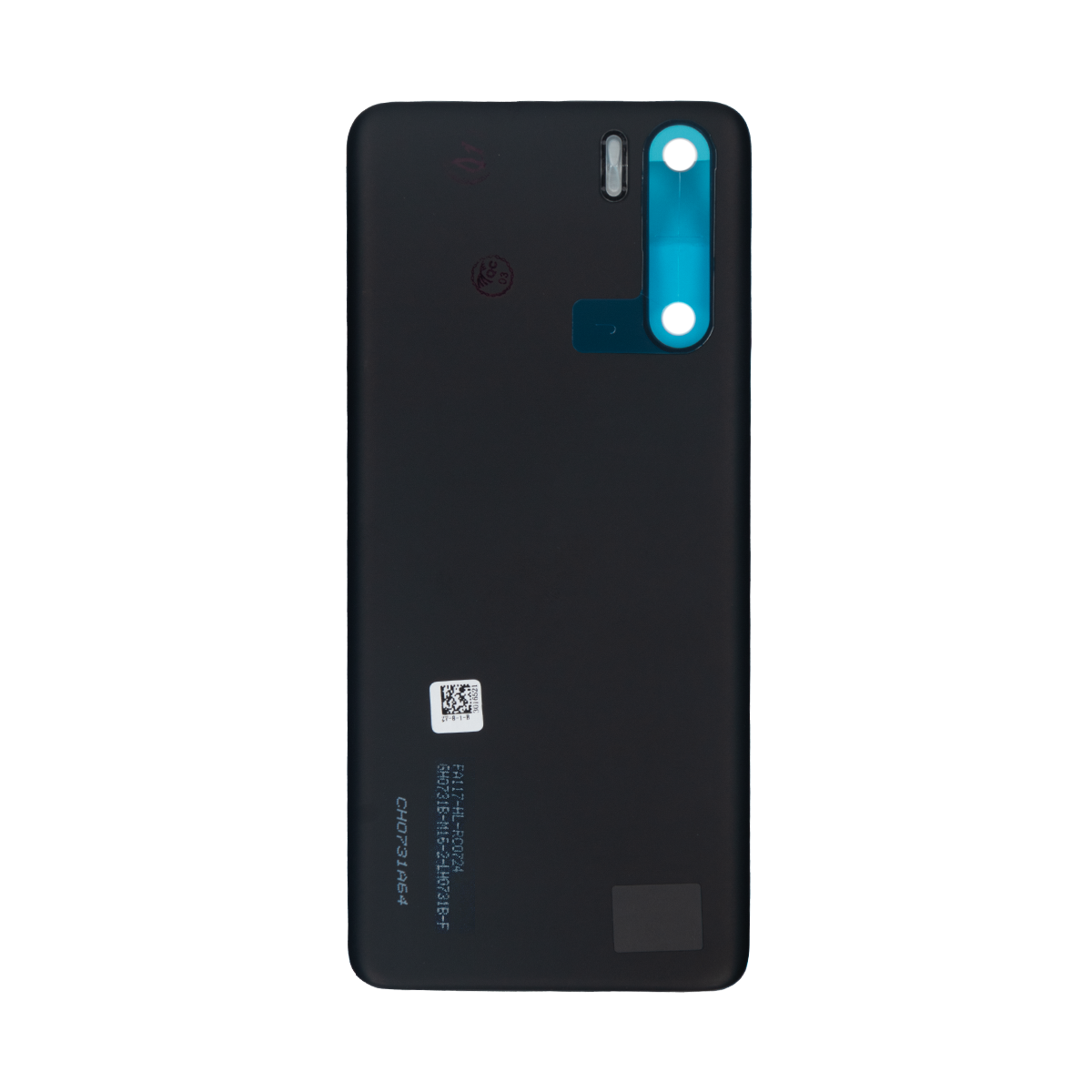 Oppo A91 Back Cover Without Lens Lightening Black Original