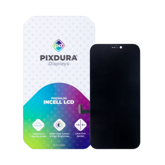 PIXDURA For Apple iPhone 12 Mini Display And Digitizer In-Cell Premium (IC Removable) (60Hz) (COG)