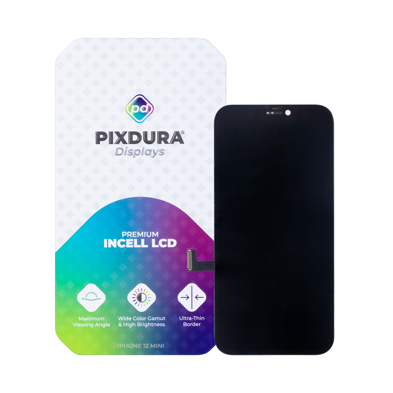 PIXDURA For iPhone 12 Mini Display And Digitizer In-Cell Premium (IC Removable)