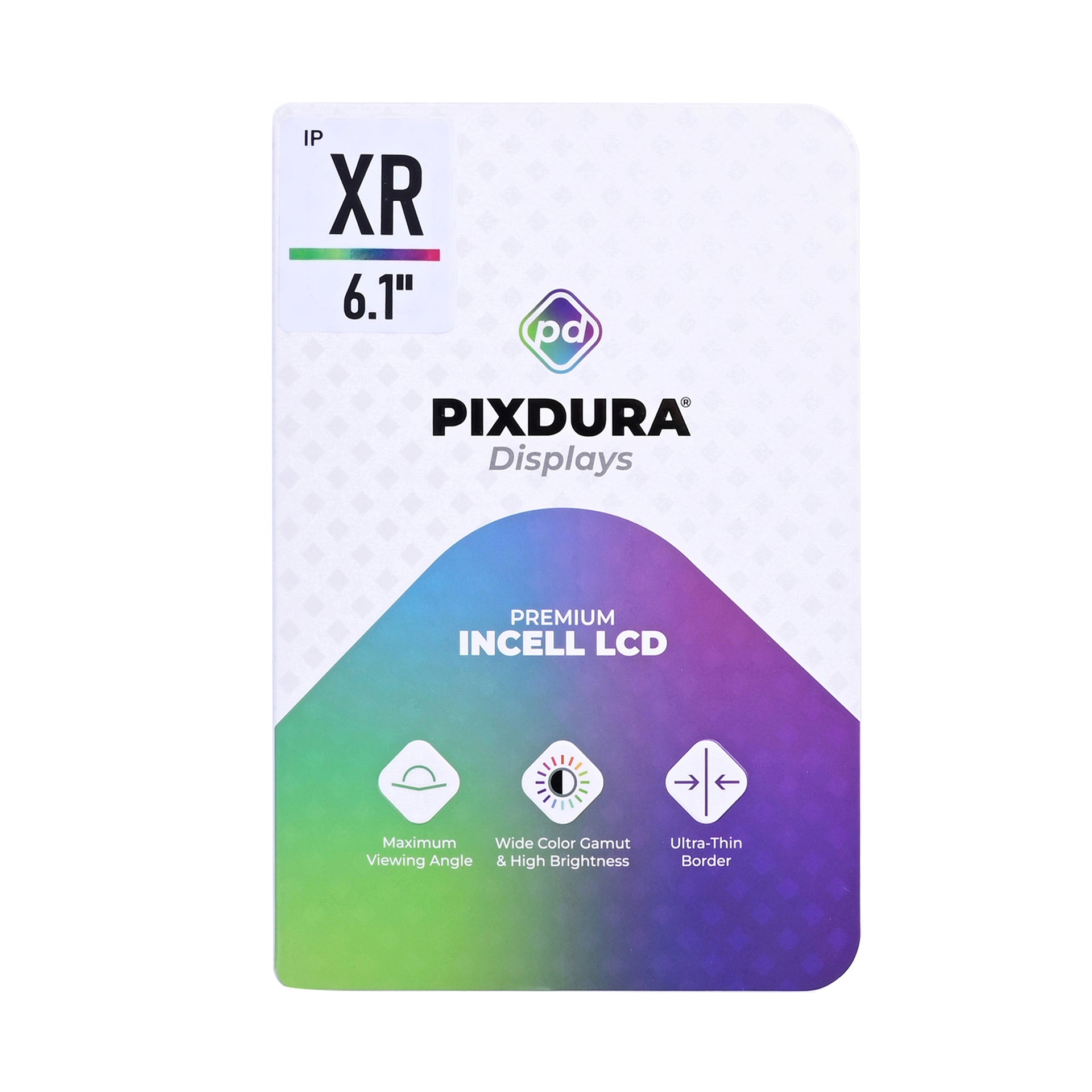 PIXDURA For Apple iPhone XR Display And Digitizer In-Cell Premium (60Hz)
