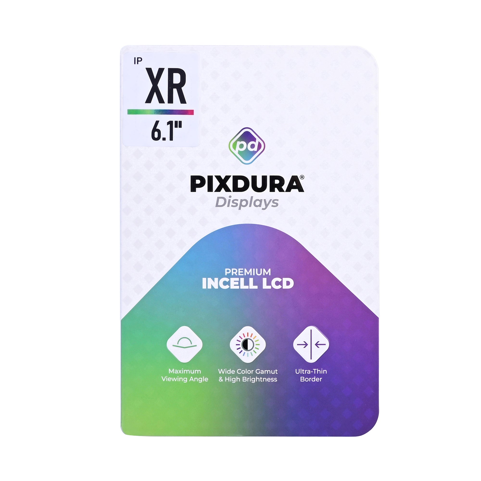 PIXDURA For Apple iPhone XR Display And Digitizer In-Cell Premium (60Hz)