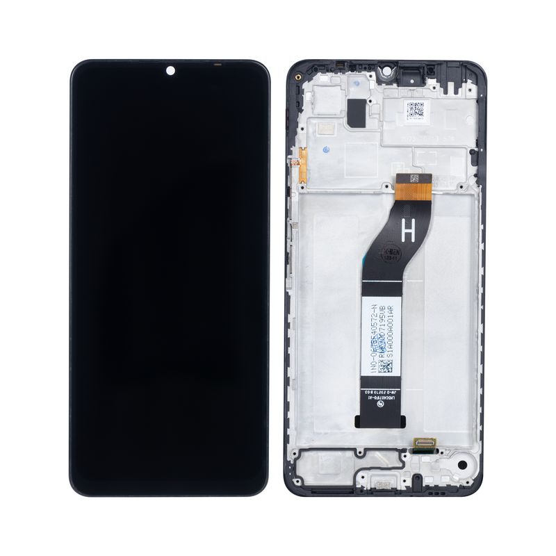 Xiaomi Redmi 13C (23100RN82L) Display And Digitizer With Frame Black OEM