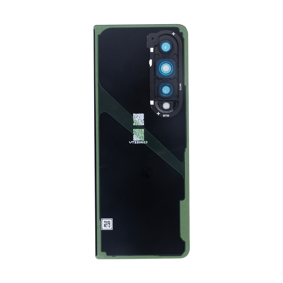 Samsung Galaxy Z Fold4 5G F936B Back Cover With Lens Phantom Black OEM