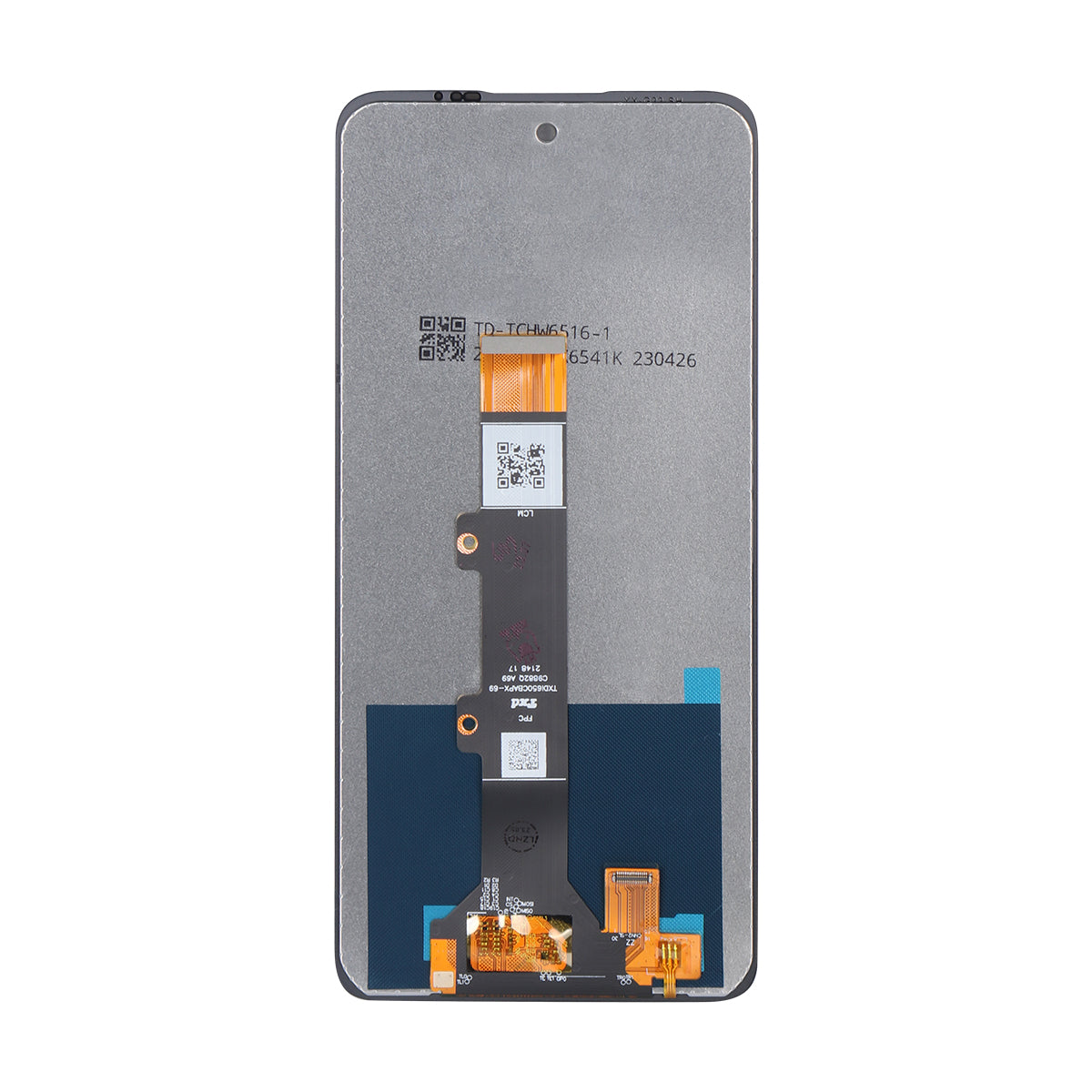 Motorola Moto G22 Display And Digitizer Without Frame Black OEM