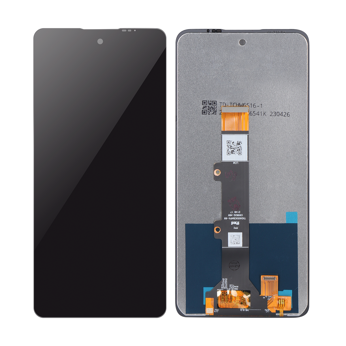 Motorola Moto G22 Display And Digitizer Without Frame Black OEM