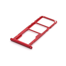 Huawei Y7 (2019) Sim Card Holder Coral Red OEM
