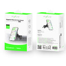 Rixus RXHM62 Round Magnetic Car Mount Gray