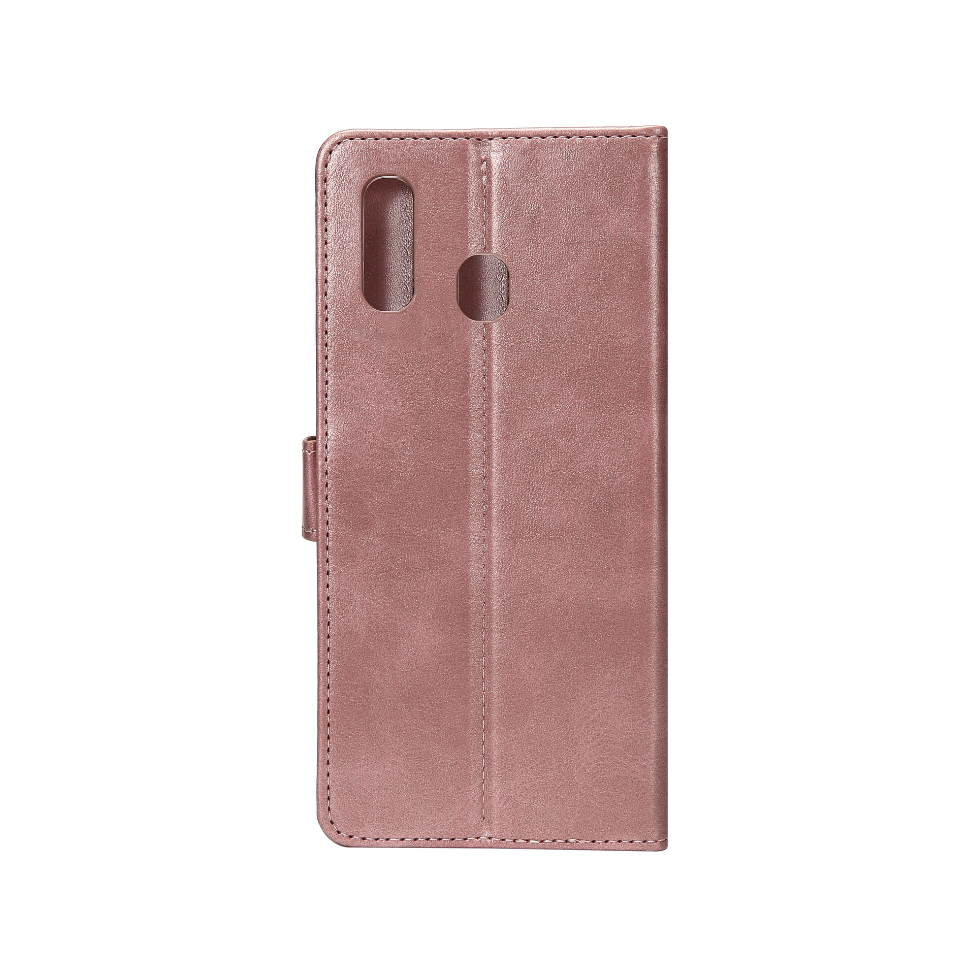 Rixus Bookcase For Samsung Galaxy A20e Pink