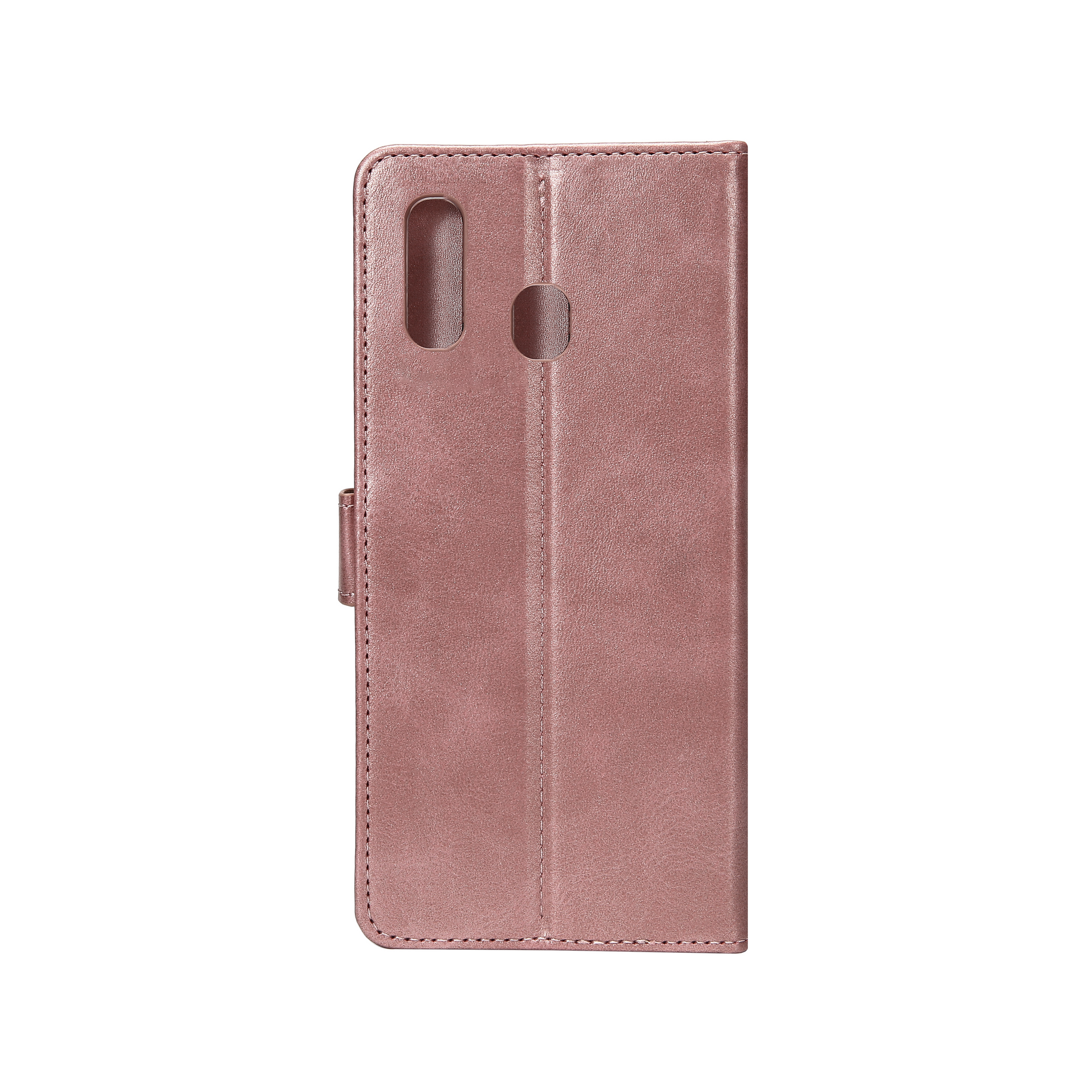 Rixus Bookcase For Samsung Galaxy A20e Pink