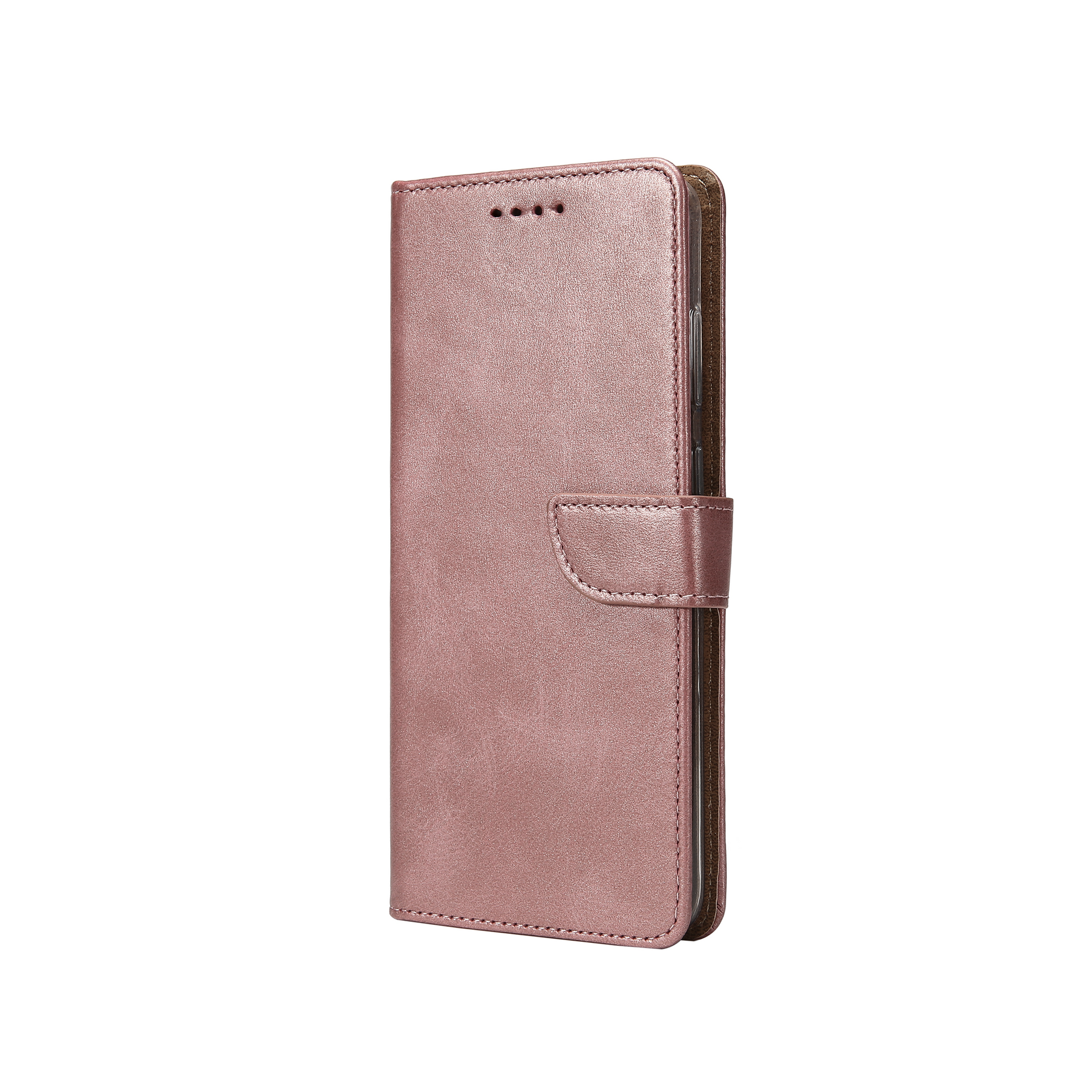 Rixus Bookcase For Samsung Galaxy A20e Pink
