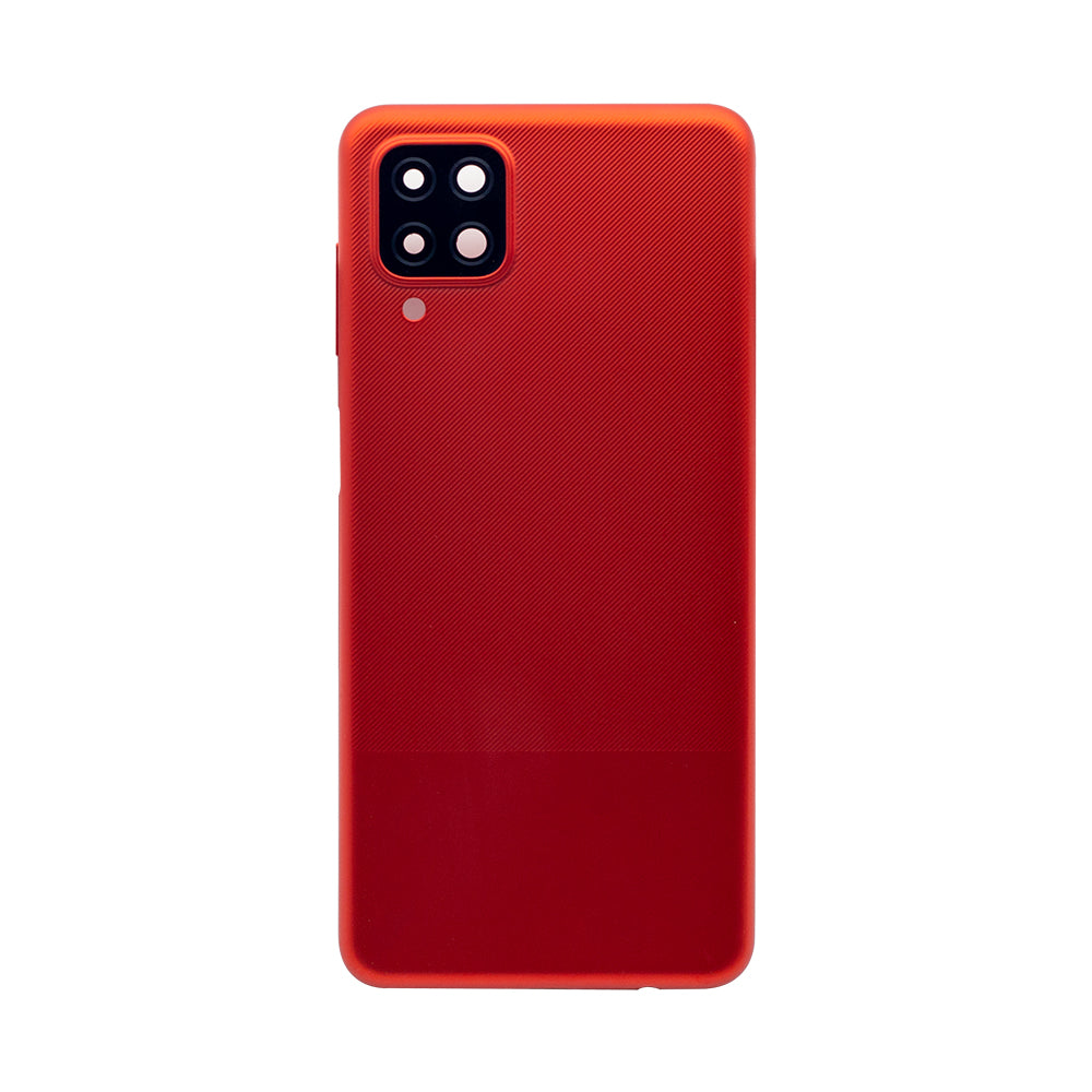 Samsung Galaxy A12 A125F Back Cover With Lens Red OEM