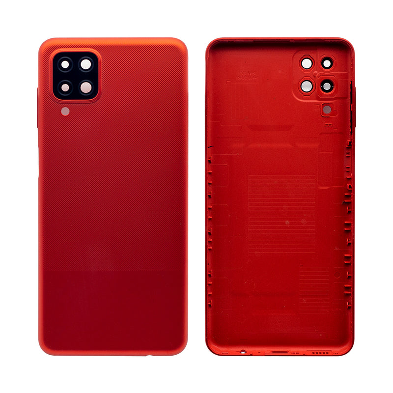 Samsung Galaxy A12 A125F Back Cover Red With Lens (OEM)
