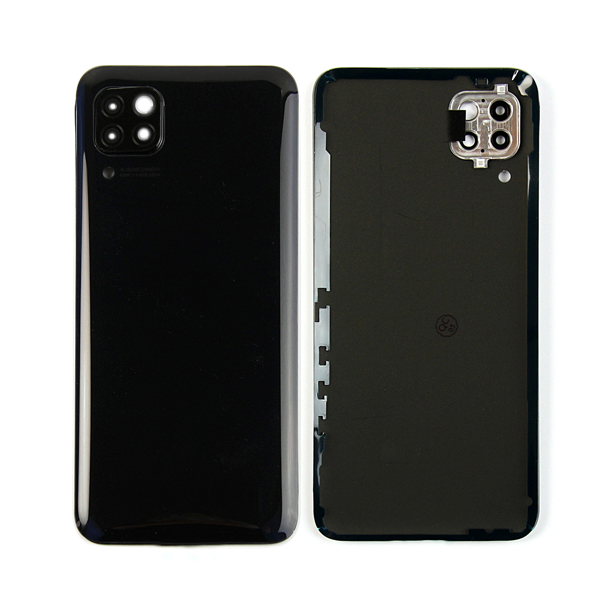 Huawei P40 Lite Back Cover With Lens Midnight Black OEM