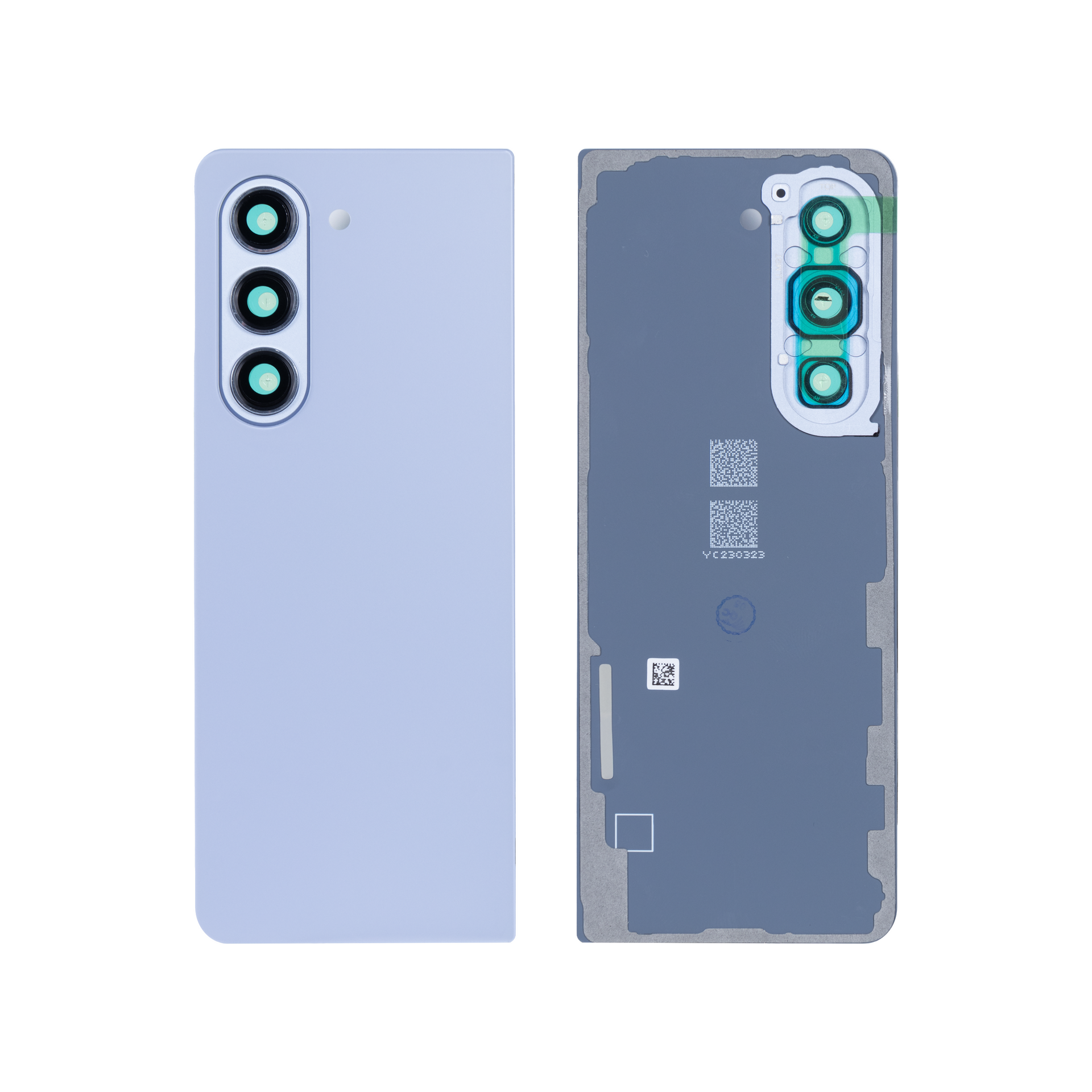 Samsung Galaxy Z Fold5 F946B Back Cover With Lens Blue OEM