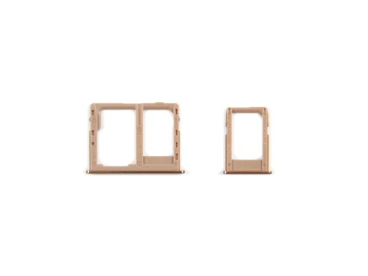Samsung Galaxy J4 Plus J415F Sim Card Holder Set Gold OEM