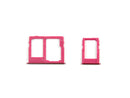 Samsung Galaxy J4 Plus J415F Sim and SD Card Holder Set Pink