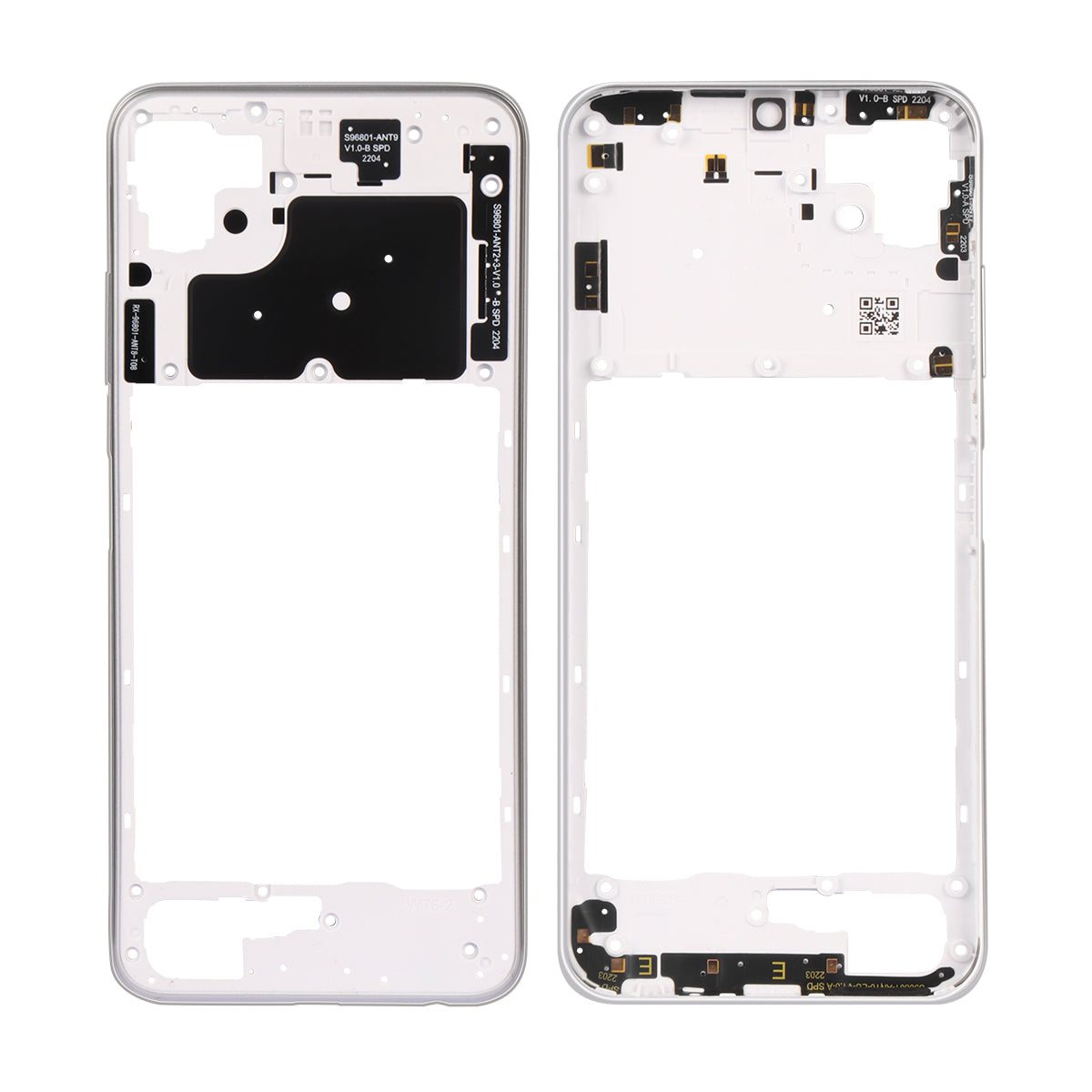 Samsung Galaxy A22 5G A226B Middle Frame White Original