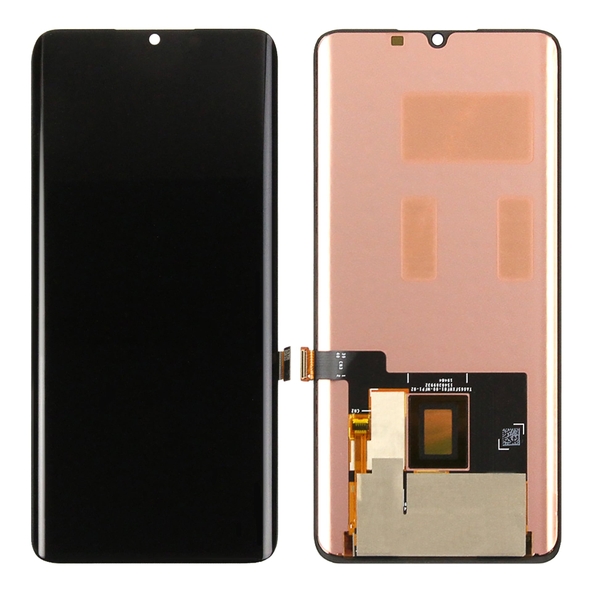Xiaomi Mi Note 10, Mi Note 10 Pro, Mi Note 10 Lite Display And Digitizer Without Frame Black Refurbished