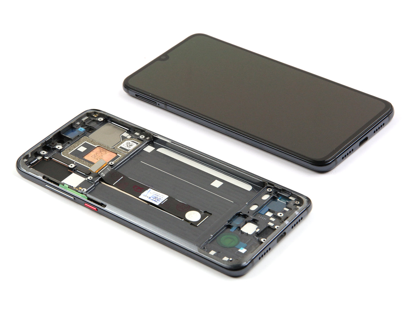 Xiaomi Mi 9 Pro Display And Digitizer With Frame Black Service Pack
