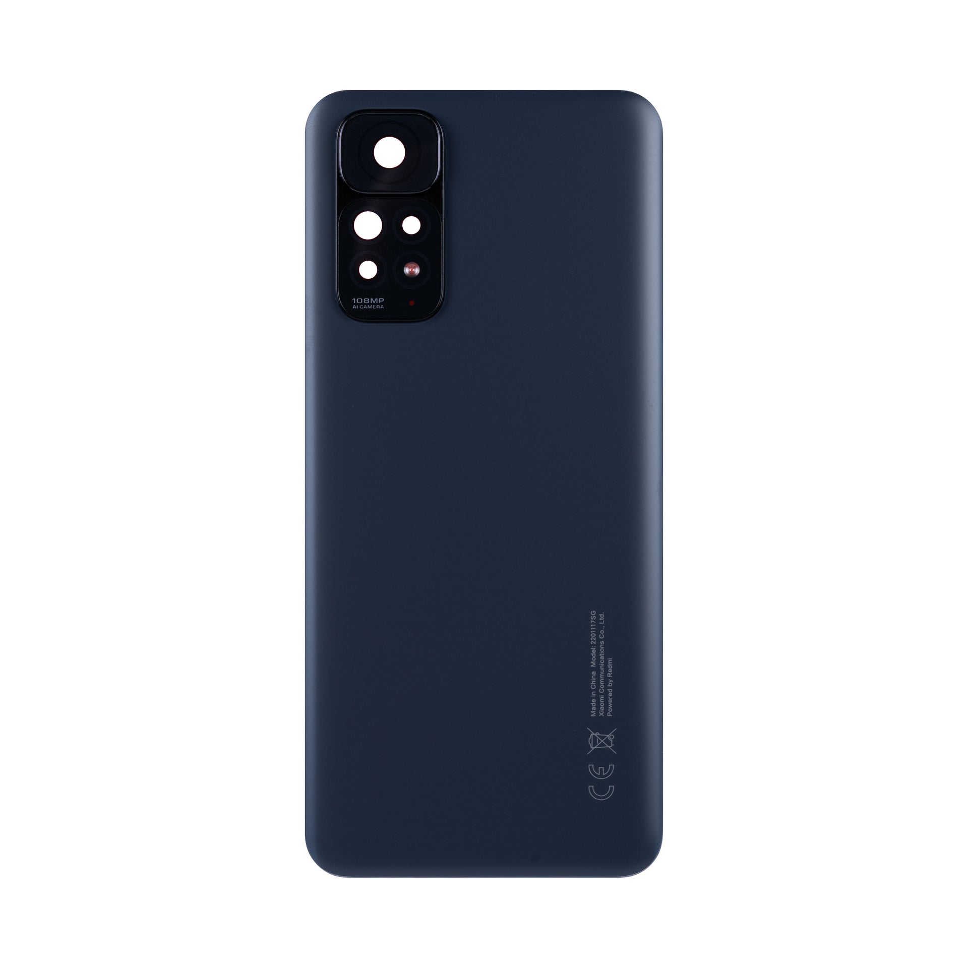 Xiaomi Redmi Note 11S 4G Back Cover With Lens Graphite Gray Original