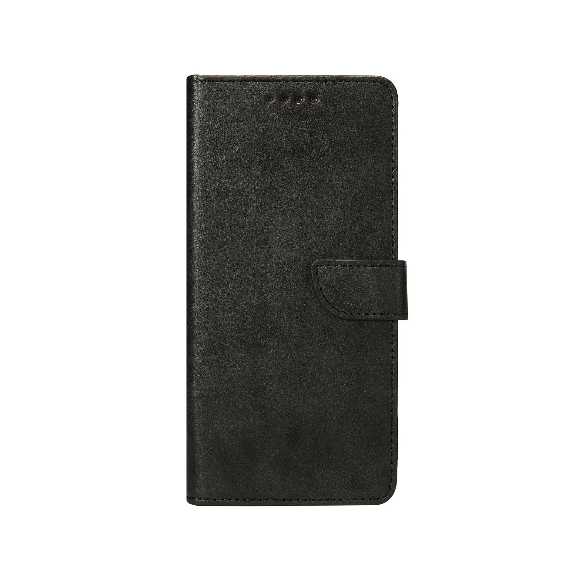 Rixus Bookcase For Apple iPhone 15 Black