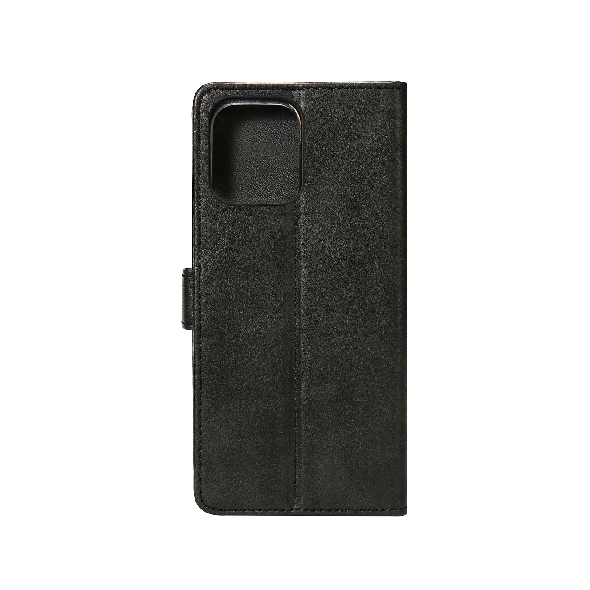 Rixus Bookcase For Apple iPhone 15 Black