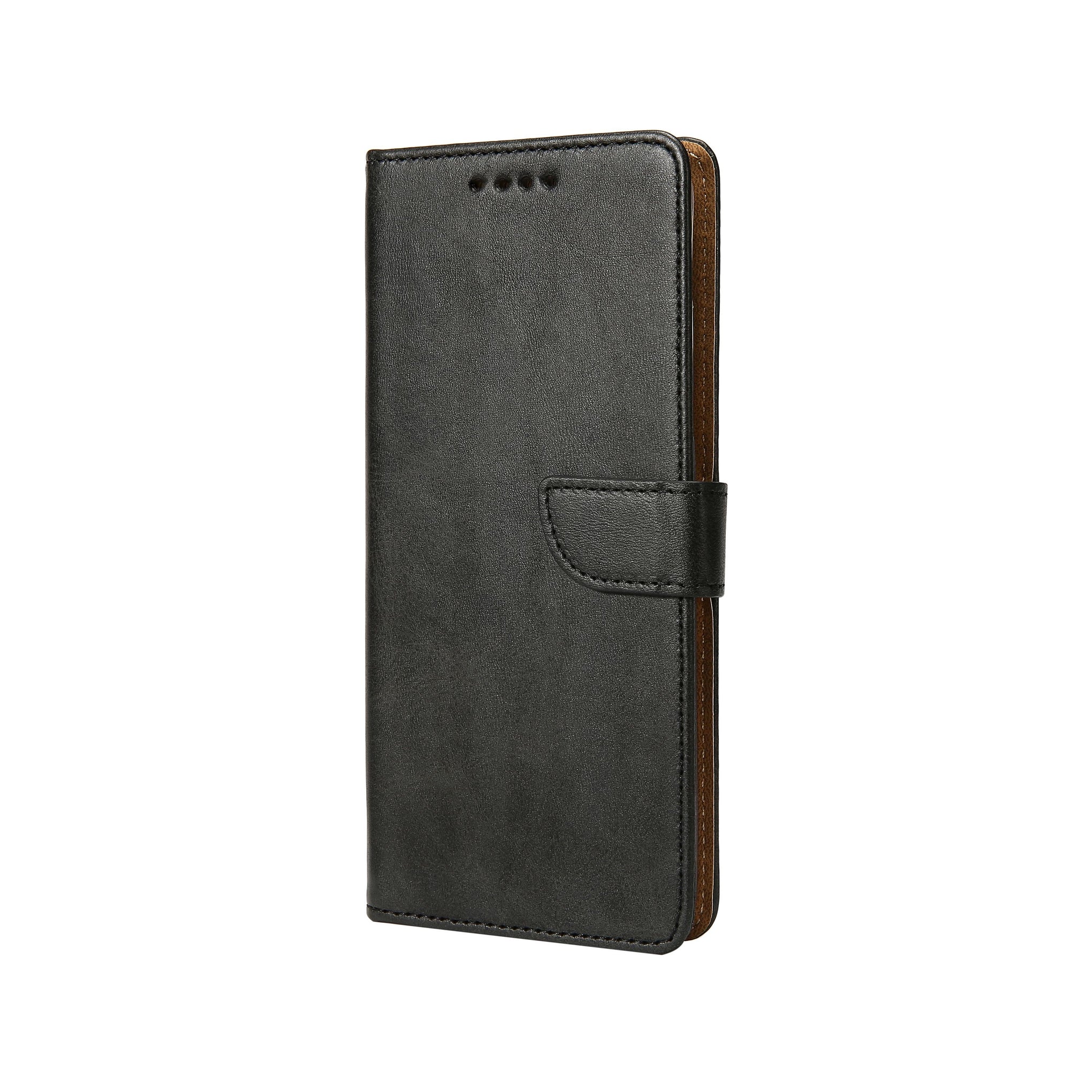 Rixus Bookcase For Apple iPhone 15 Black