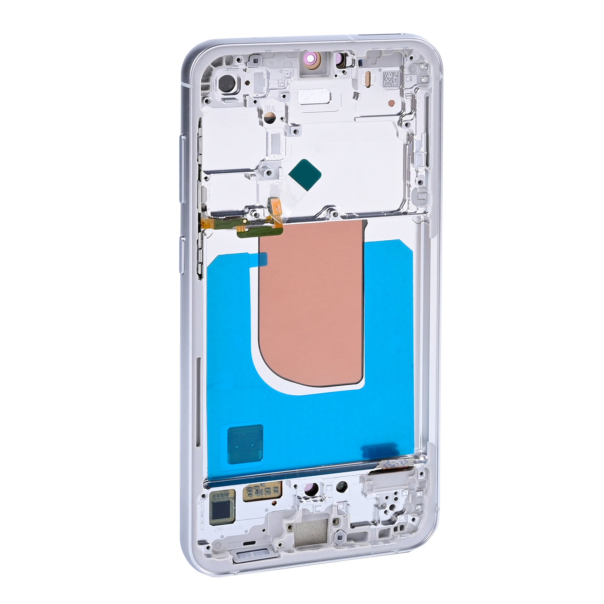 Samsung Galaxy S23 FE S711B Display And Digitizer With Frame Silver Soft-OLED