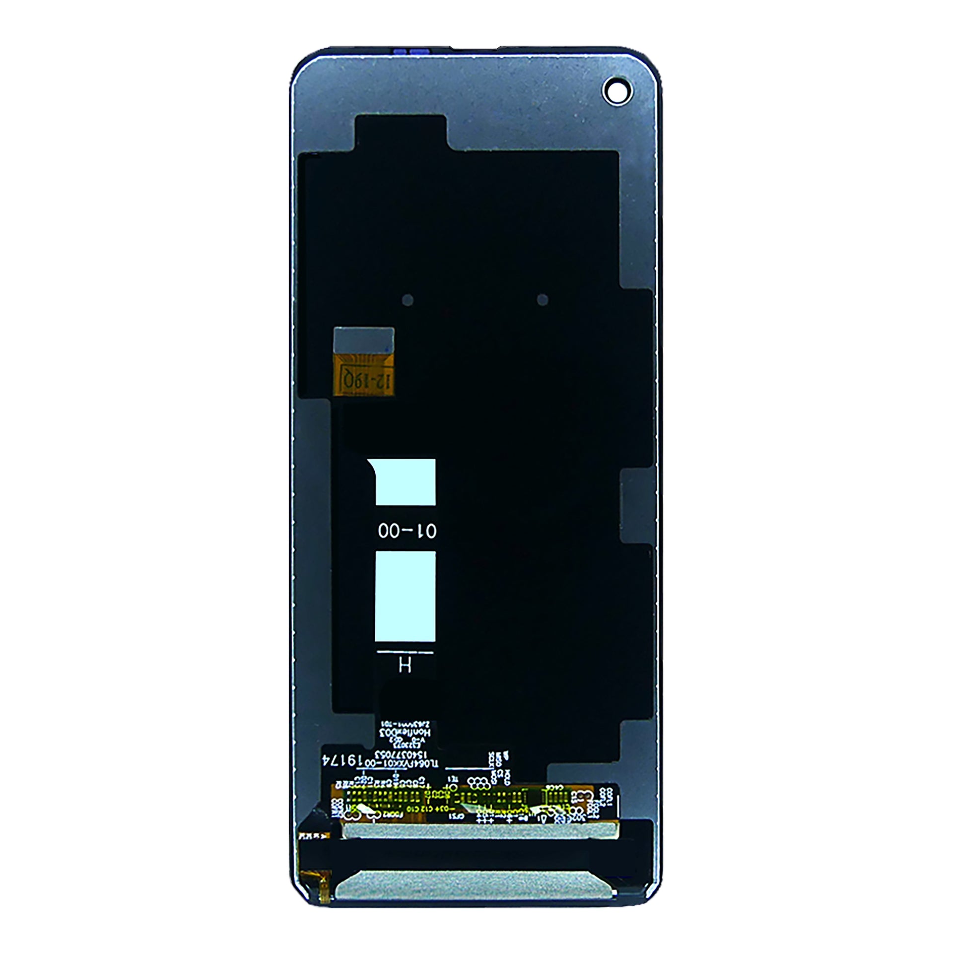 Motorola One Vision (P50) Display And Digitizer Without Frame Black OEM