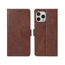 Rixus Bookcase For Apple iPhone 15 Pro Max Brown