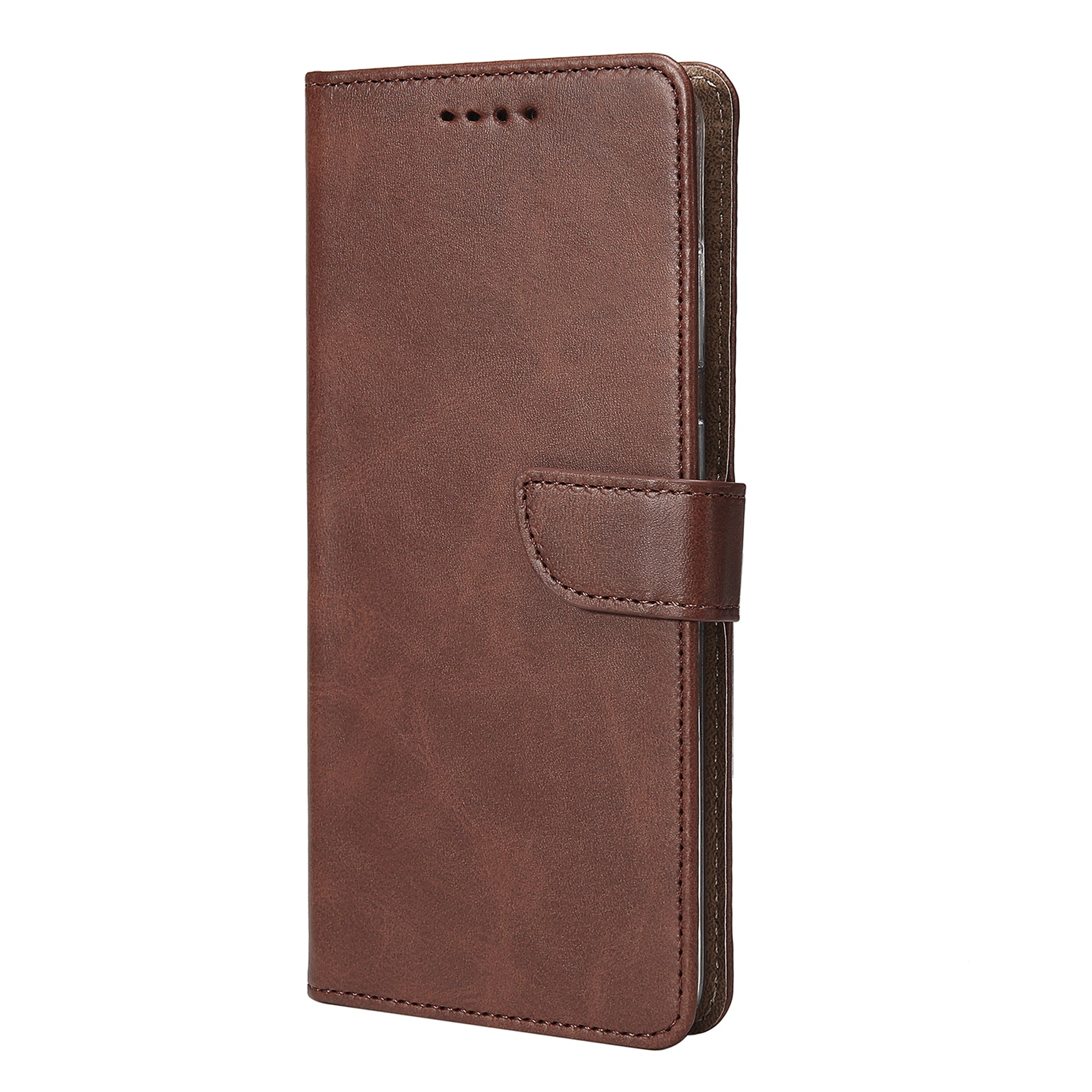 Rixus Bookcase For Apple iPhone 15 Pro Max Brown