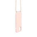 Rixus TPU Necklace Cord Cover For Apple iPhone 13 Pink