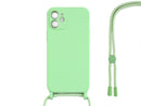 Rixus TPU Necklace Cord Cover For Apple iPhone 11 Matcha