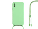 Rixus TPU Necklace Cord Cover For Apple iPhone X, XS Matcha