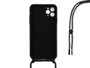 Rixus TPU Necklace Cord Cover For Apple iPhone 11 Pro Black