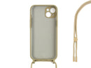 Rixus TPU Necklace Cord Cover For Apple iPhone 14 Plus Gold
