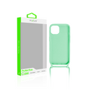 Rixus For iPhone 12 TPU Necklace Cord Cover Matcha