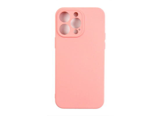 Rixus Soft TPU Phone Case For Apple iPhone 14 Pro Max Pink