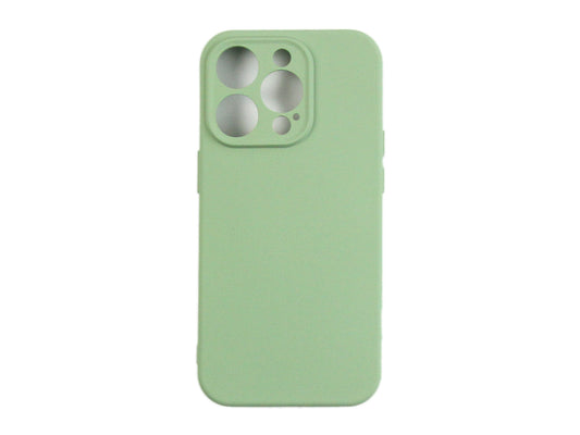 Rixus Soft TPU Phone Case For Apple iPhone 14 Pro Max Matcha