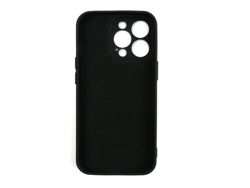 Rixus For iPhone 13 Pro Soft TPU Phone Case Black