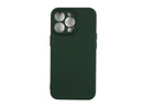 Rixus For iPhone 13 Pro Soft TPU Phone Case Dark Green