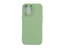 Rixus Soft TPU Phone Case For Apple iPhone 13 Pro Matcha