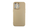 Rixus For iPhone 13 Pro Soft TPU Phone Case Gold