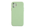 Rixus For iPhone 11 Pro Soft TPU Phone Case Matcha