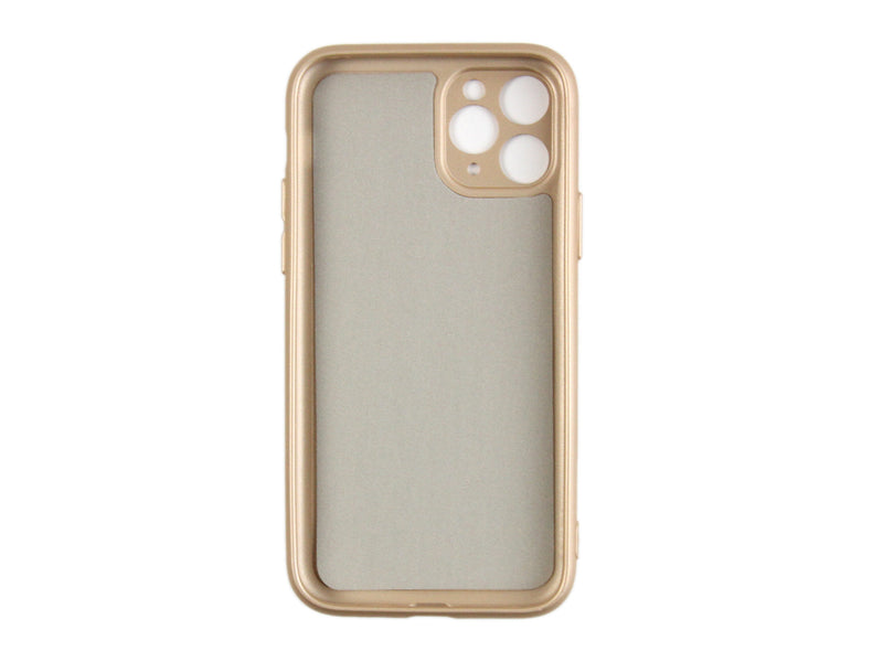 Rixus Soft TPU Phone Case For Apple iPhone 11 Pro Gold
