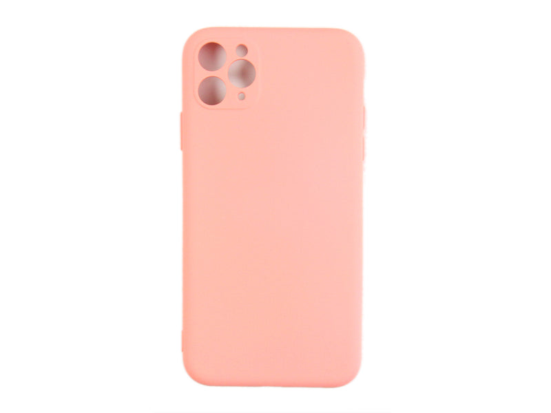Rixus For iPhone 11 Pro Max Soft TPU Phone Case Pink