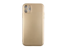 Rixus For iPhone 11 Pro Max Soft TPU Phone Case Gold